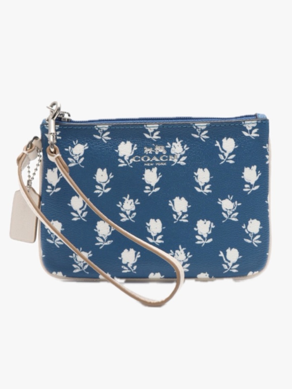 Coach Block print Wristlet NWTs